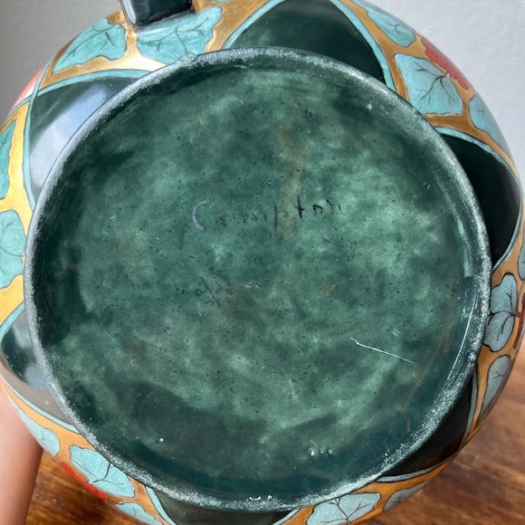 Antique JP Limoges France Handpainted Grape Motif Cider Pitcher - Picture 12 of 12